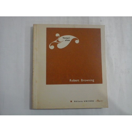 VERSURI ALESE - ROBERT BROWNING VERSURI ALESE - ROBERT BROWNING